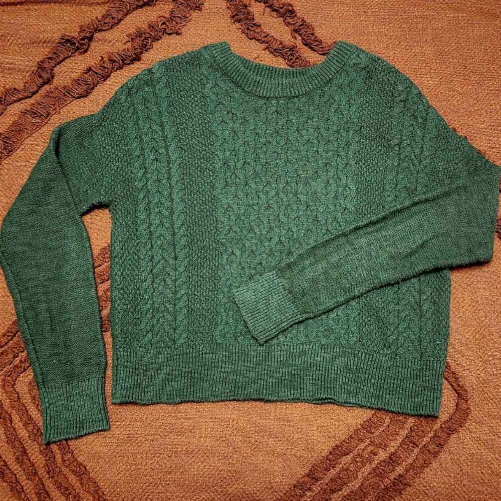 Green Sweater | Size XS